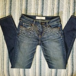Abercrombie Skinny Jean W/ Embellishment